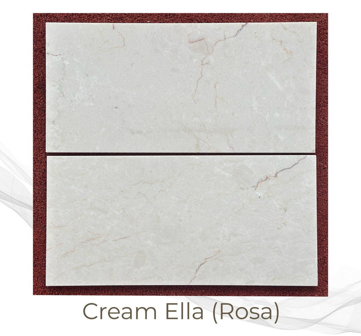 Cream Ella (Rosa)  Metamar Marble