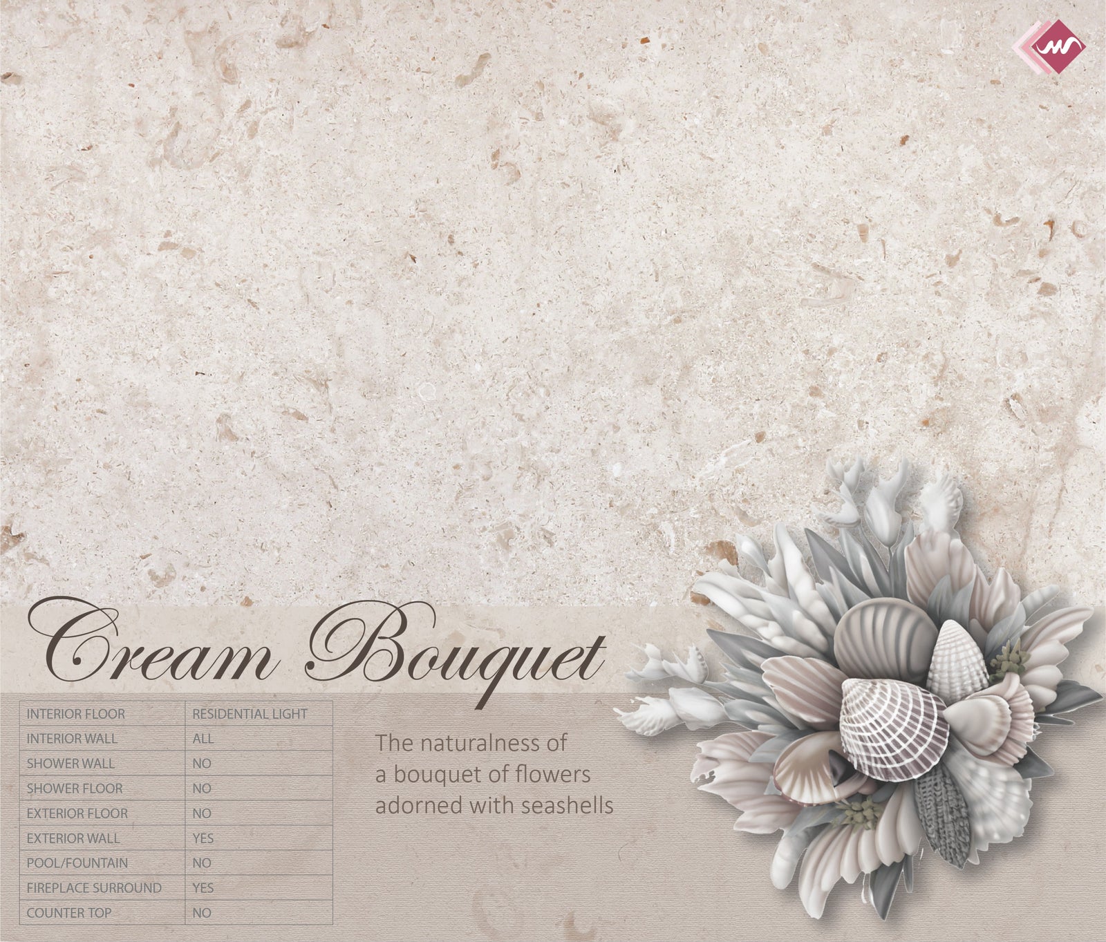 Cream Bouquet