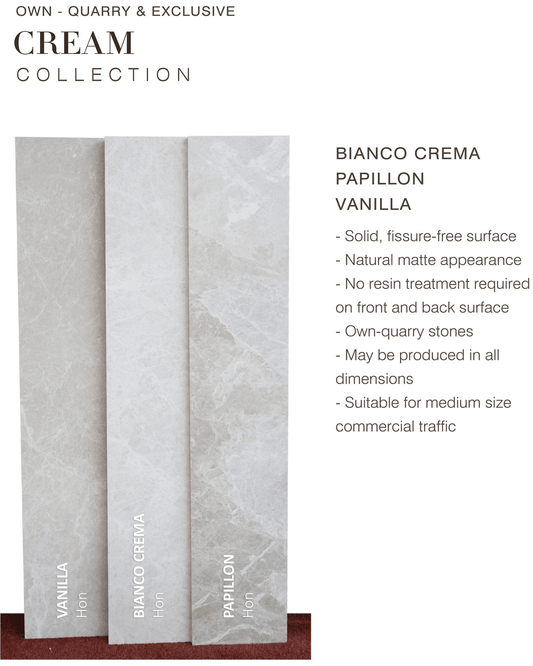 Cream Collection - Metamar Marble