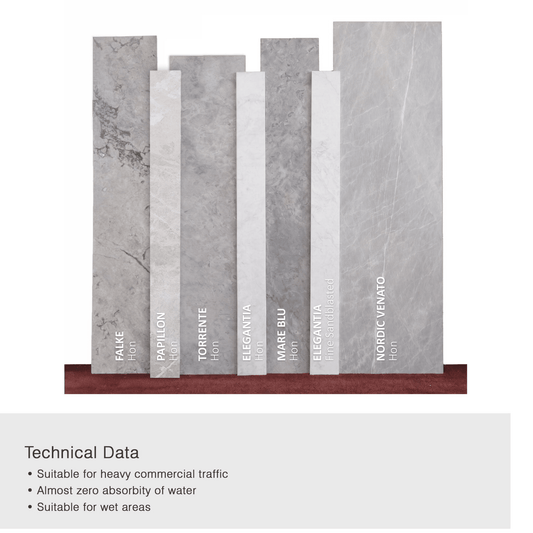 Light & Creamy Silver - Metamar Marble