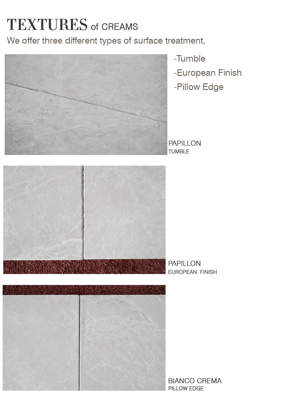 Textures of Creams - Metamar Marble - 1