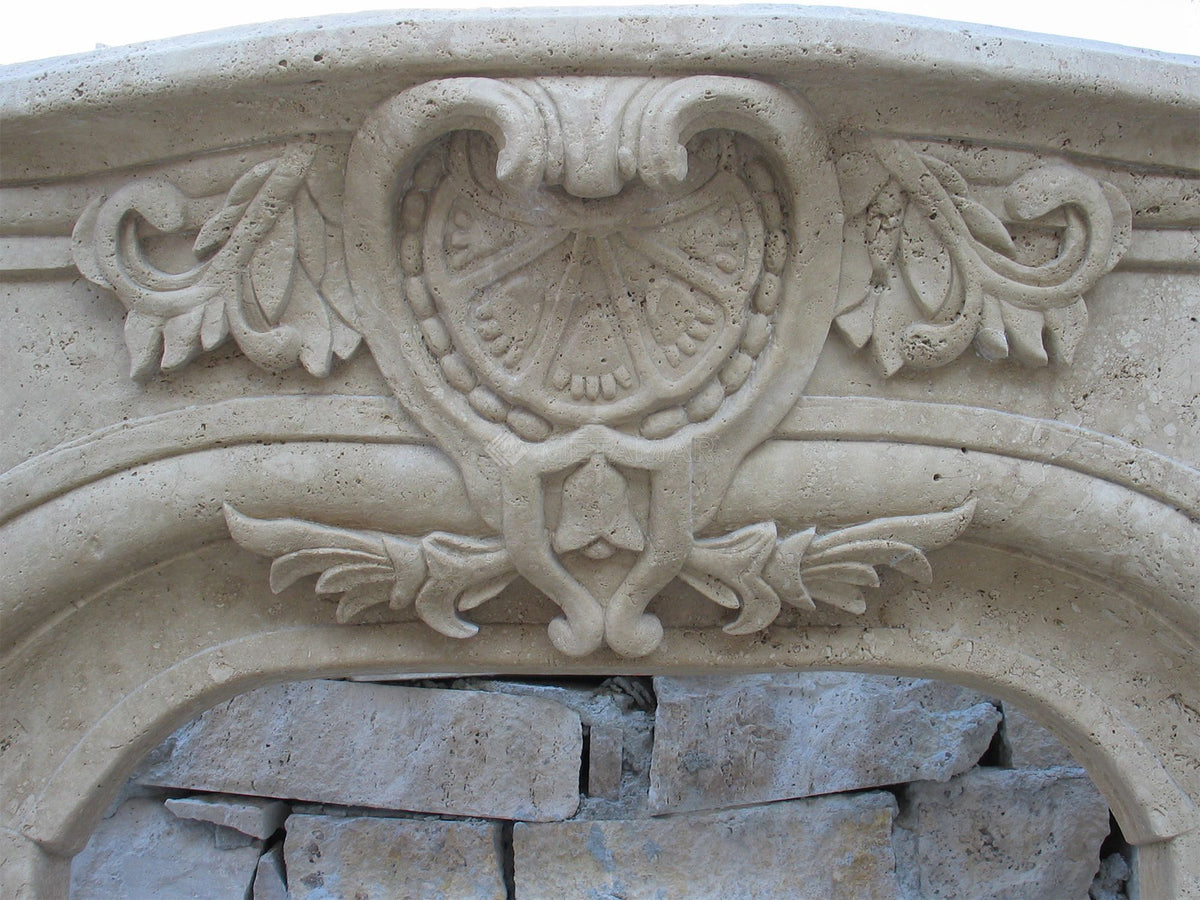Natural Stone Fireplace