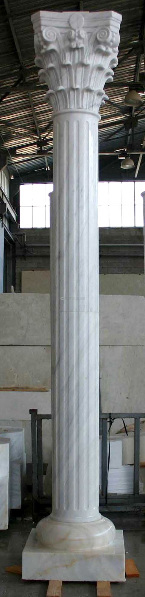 Natural Stone Column - Metamar Marble