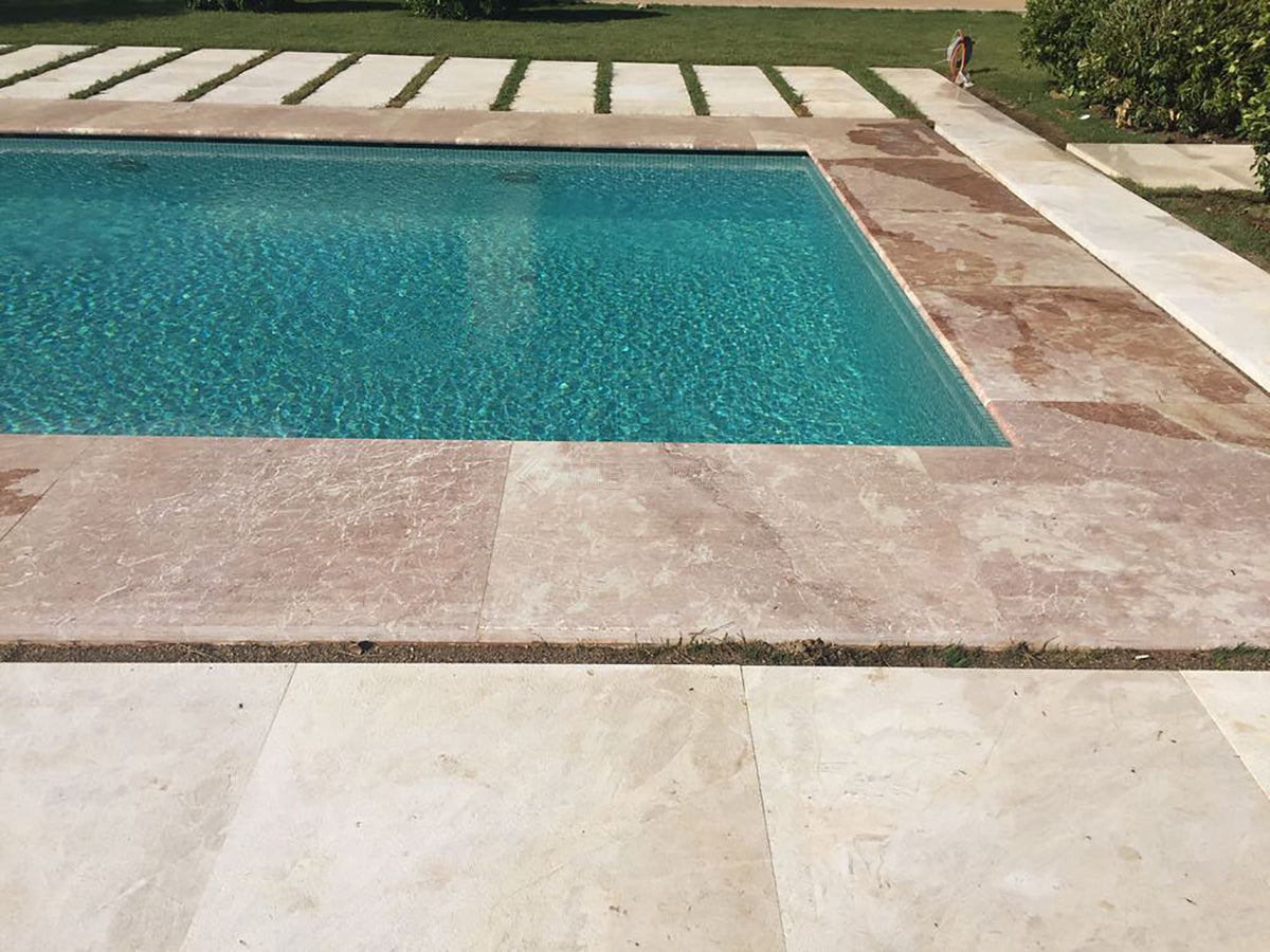 Kona Travertine CC Coping