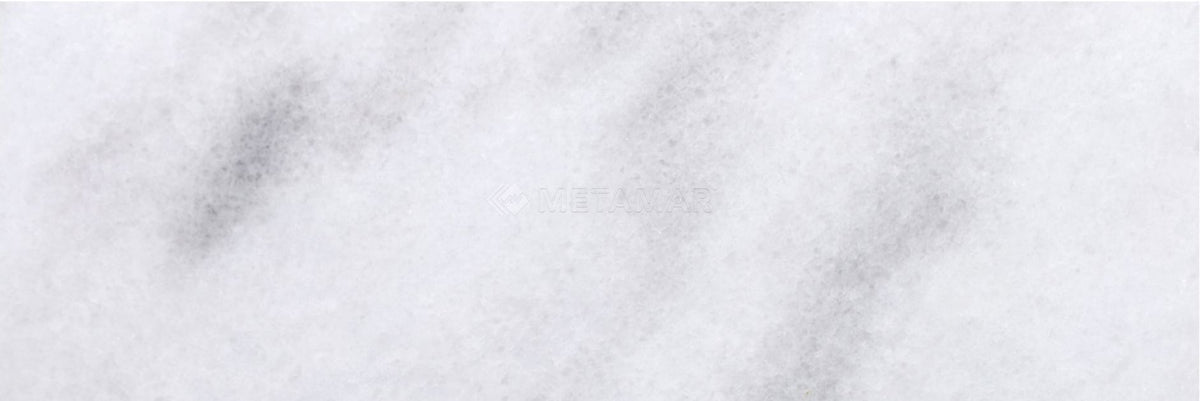 Bianco Neve Deco 6&#39;&#39; x 18&#39;&#39; Tile