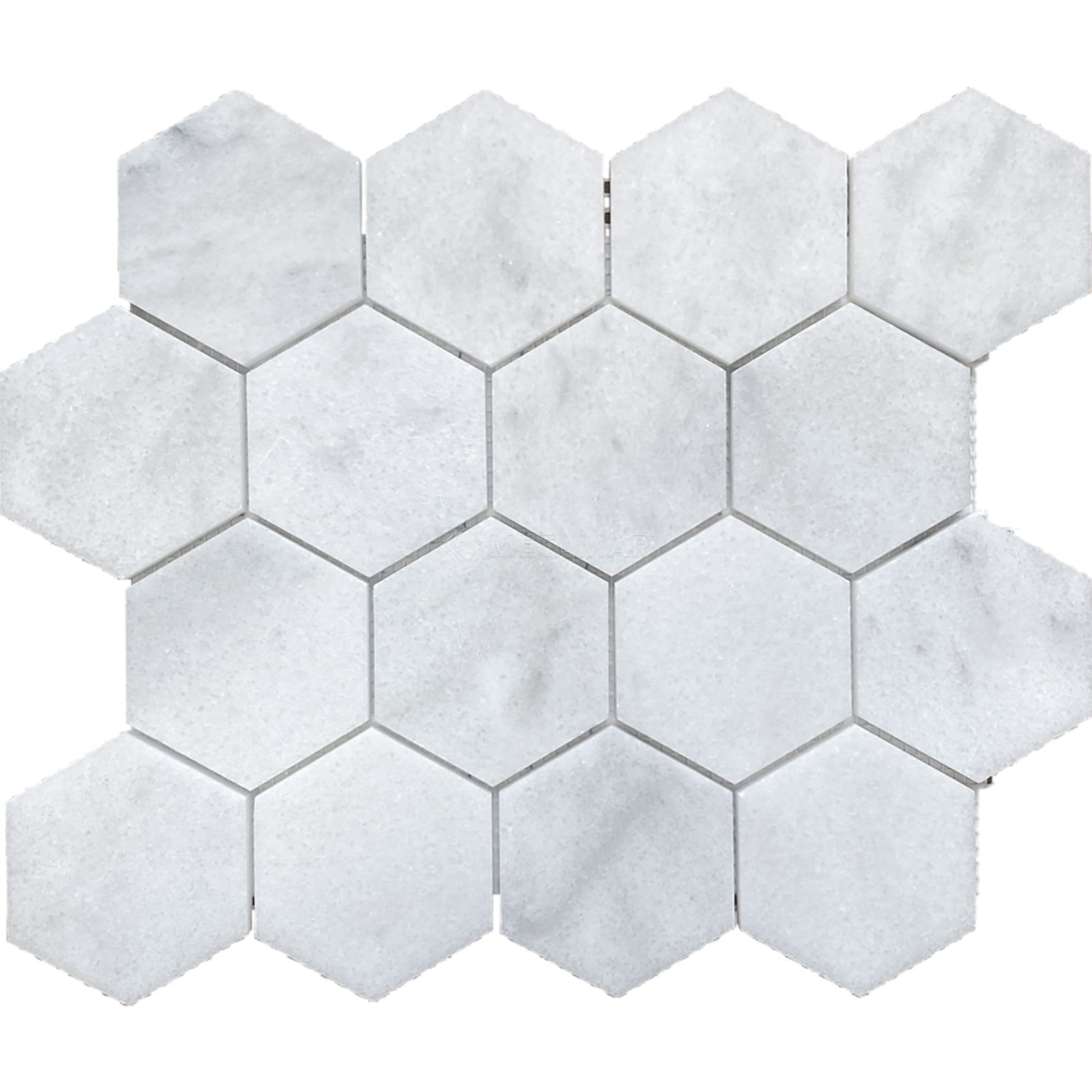 Alba Vera Hexagon 3'' Mosaic