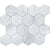 Alba Vera Hexagon 3'' Mosaic