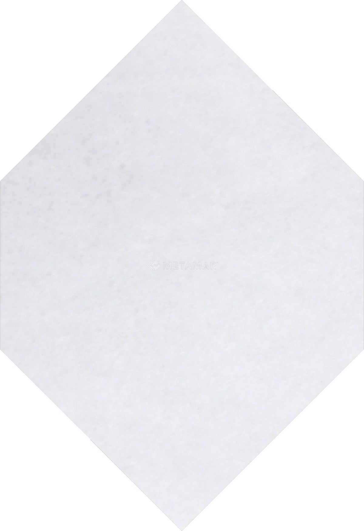 Bianco Neve Convex Hexagon Tile
