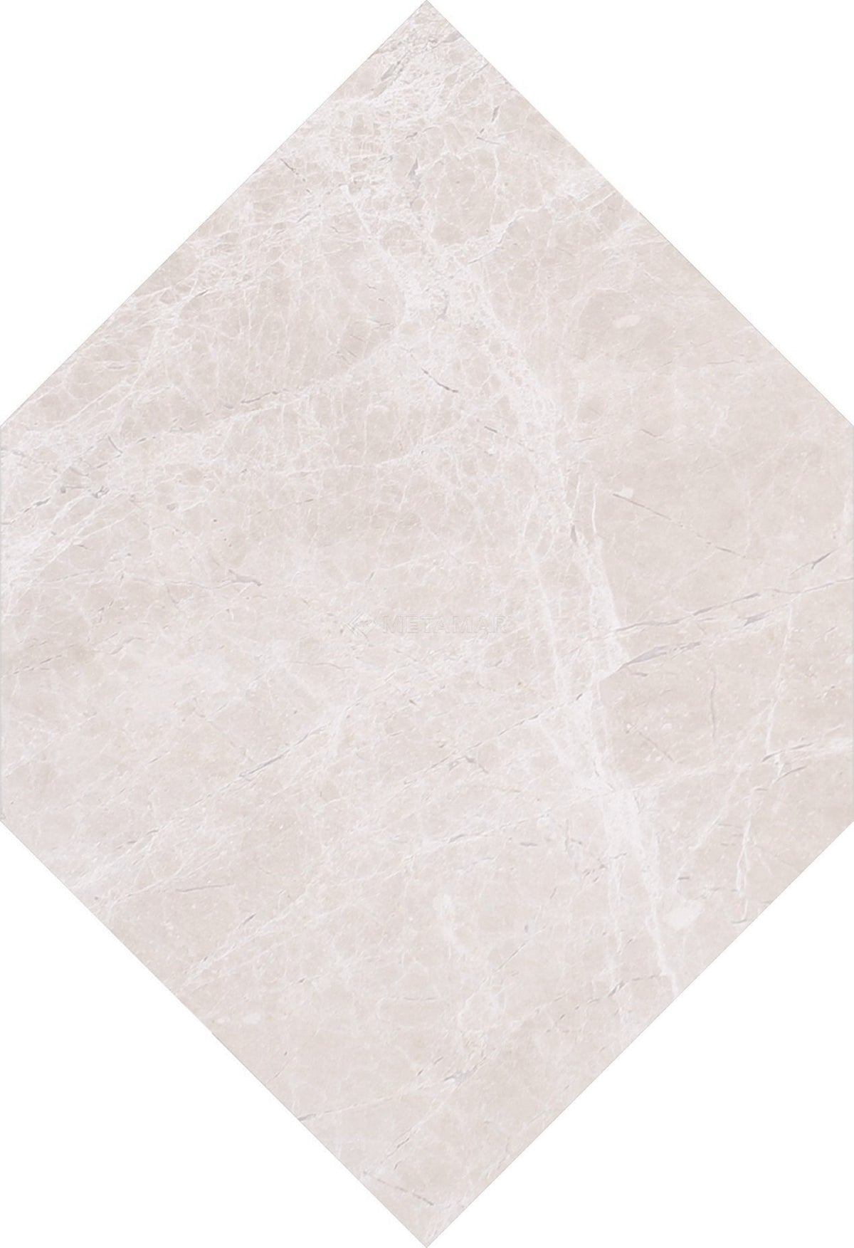 Bianco Crema Convex Hexagon Tile
