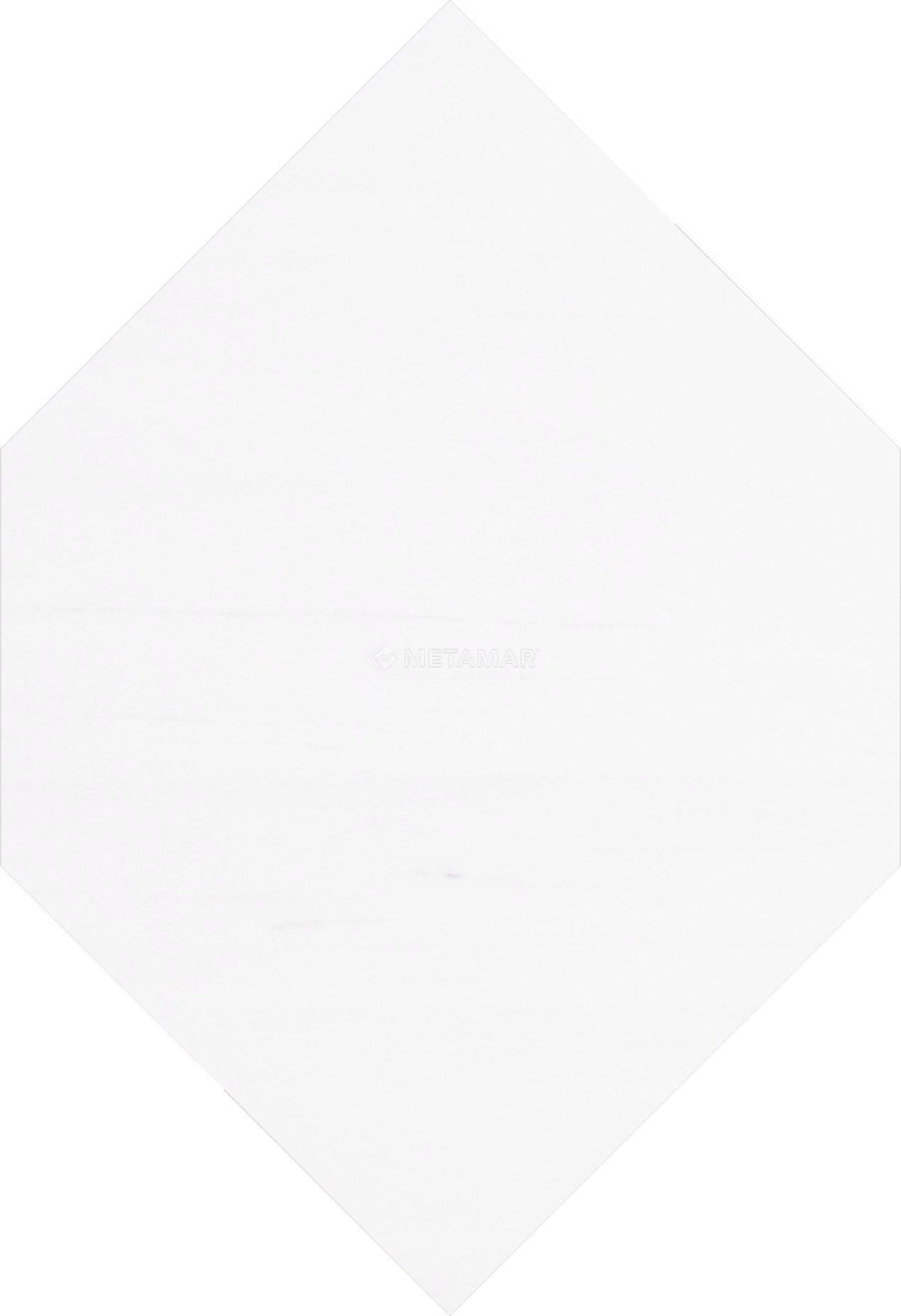 Bianco Dolomiti Convex Hexagon Tile