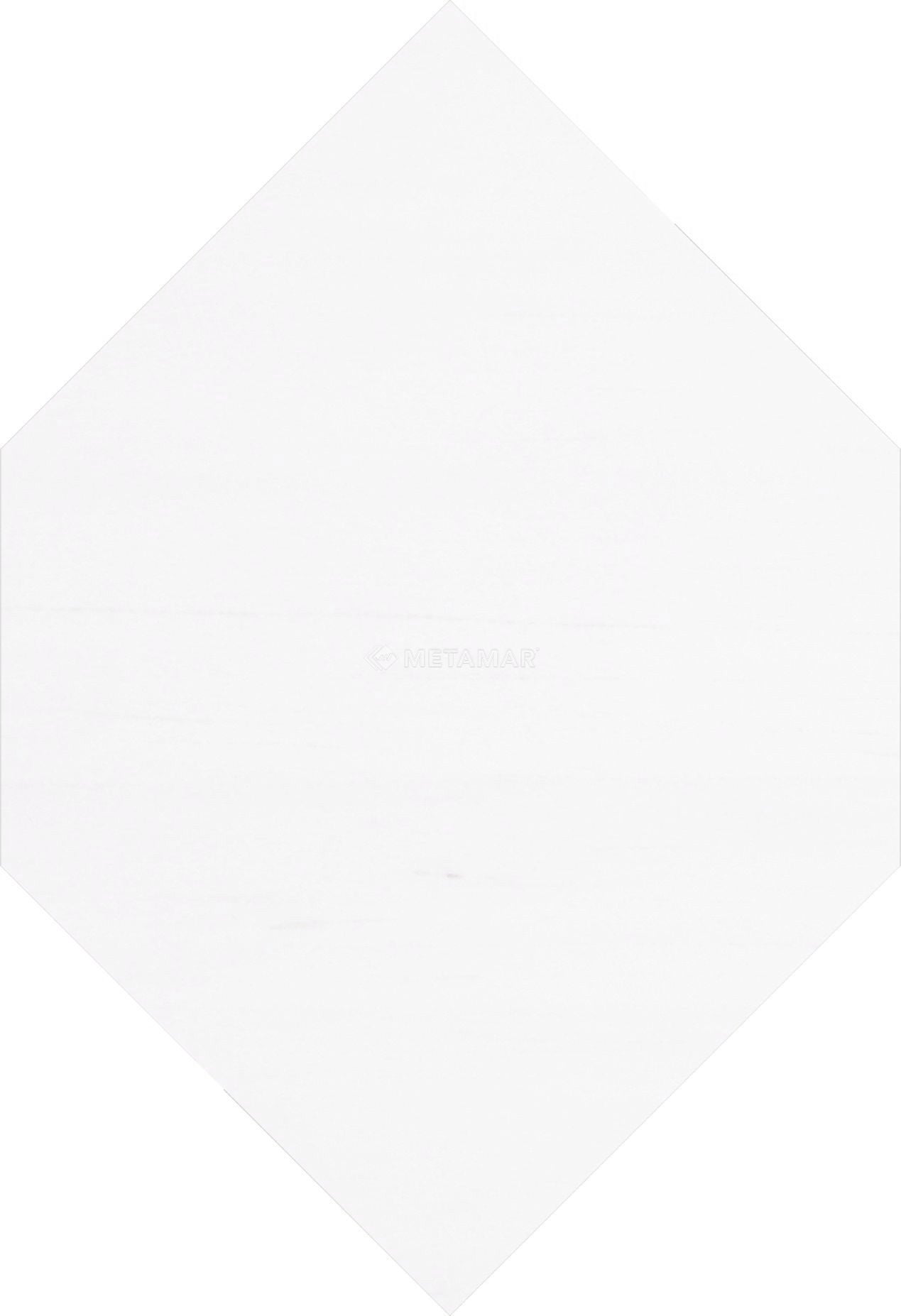 Bianco Dolomiti Convex Hexagon Tile