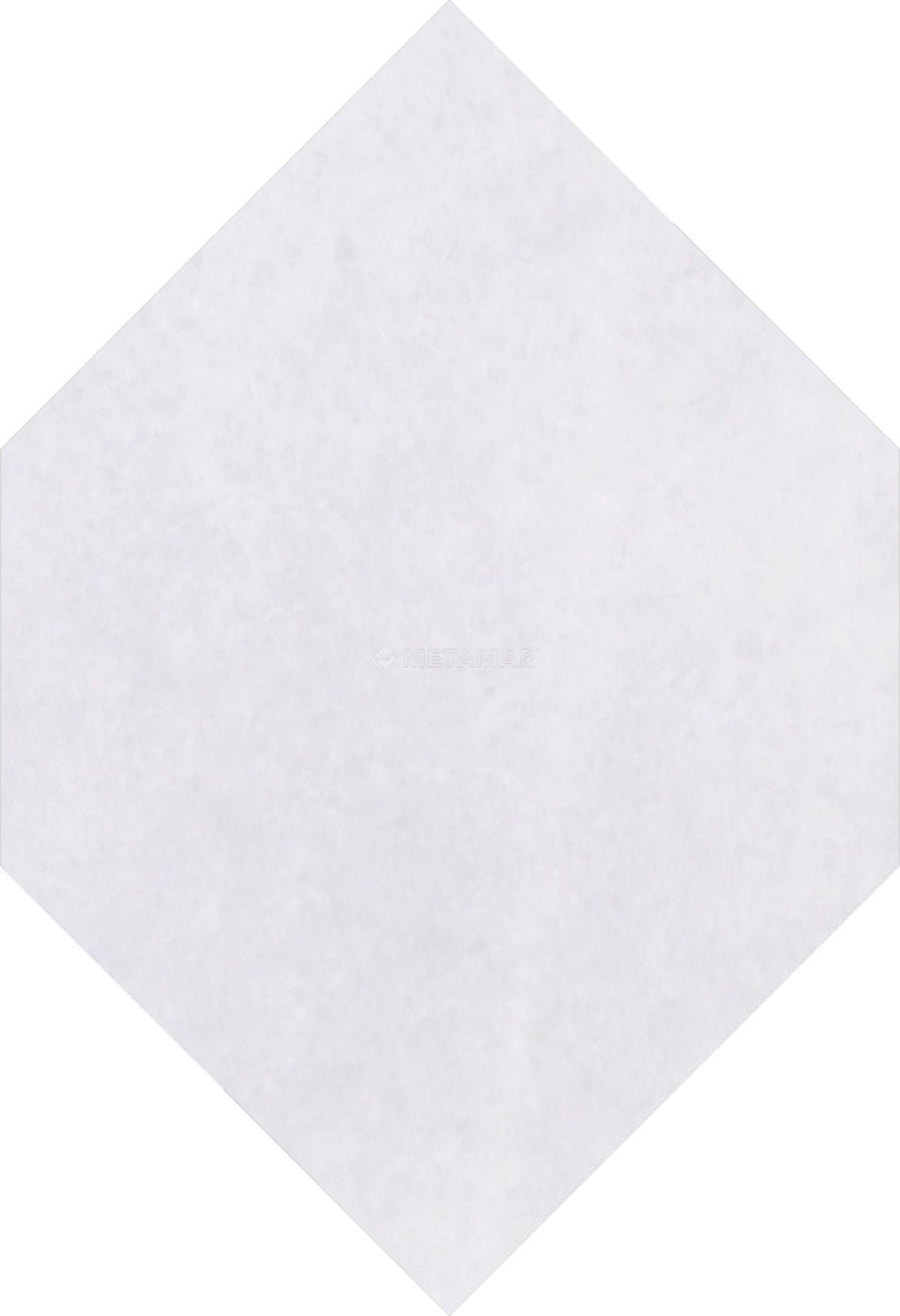 Bianco Neve Convex Hexagon Tile