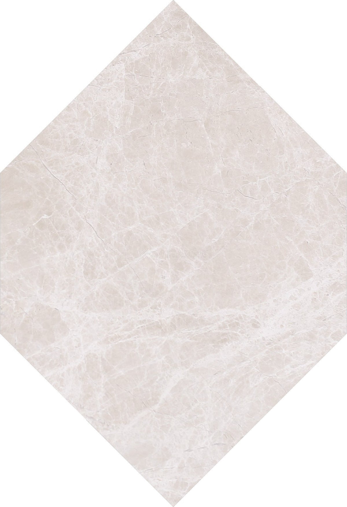 Bianco Crema Convex Hexagon Tile