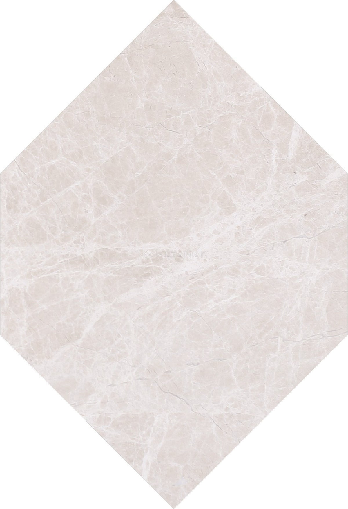 Bianco Crema Convex Hexagon Tile