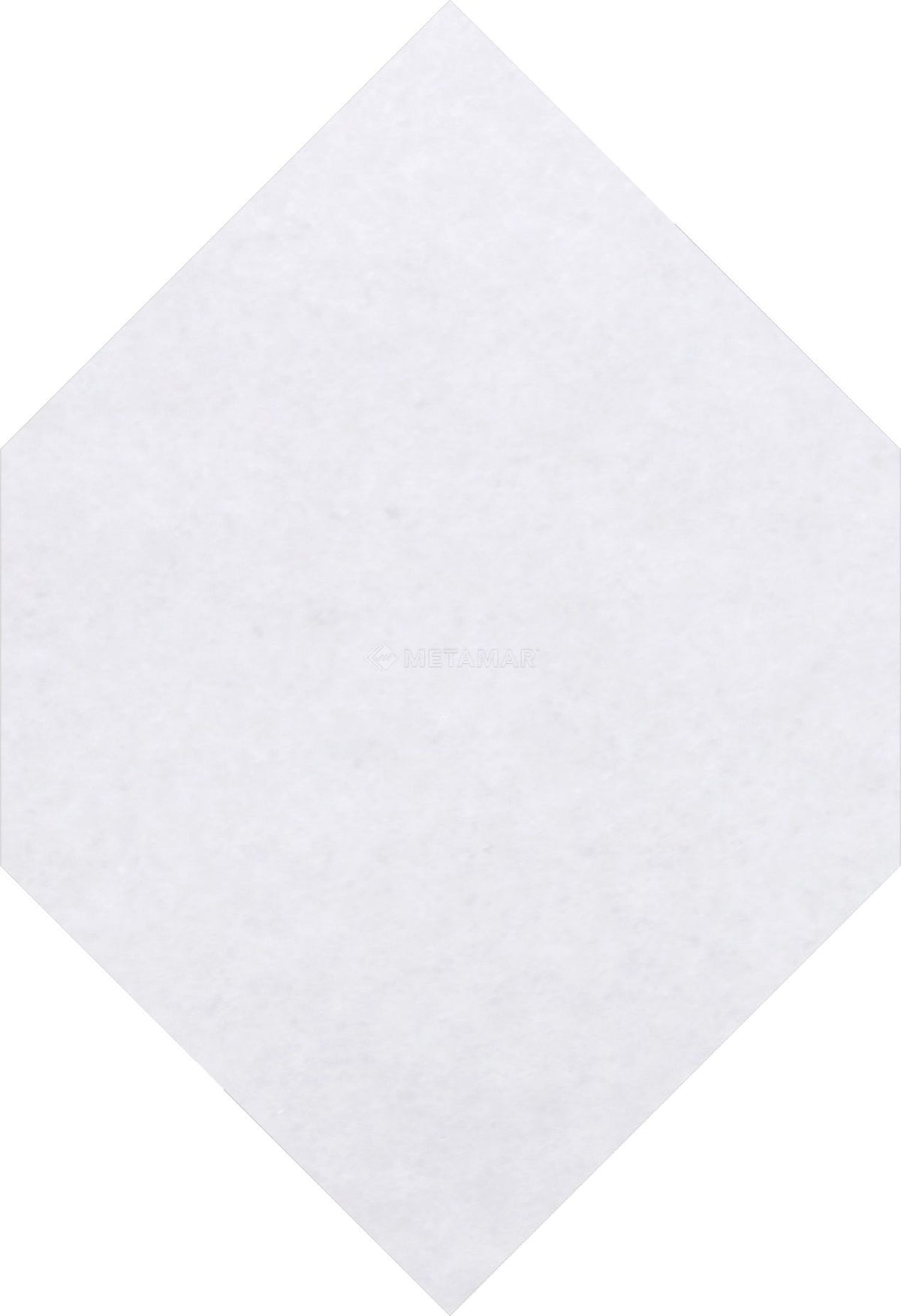 Bianco Neve Convex Hexagon Tile