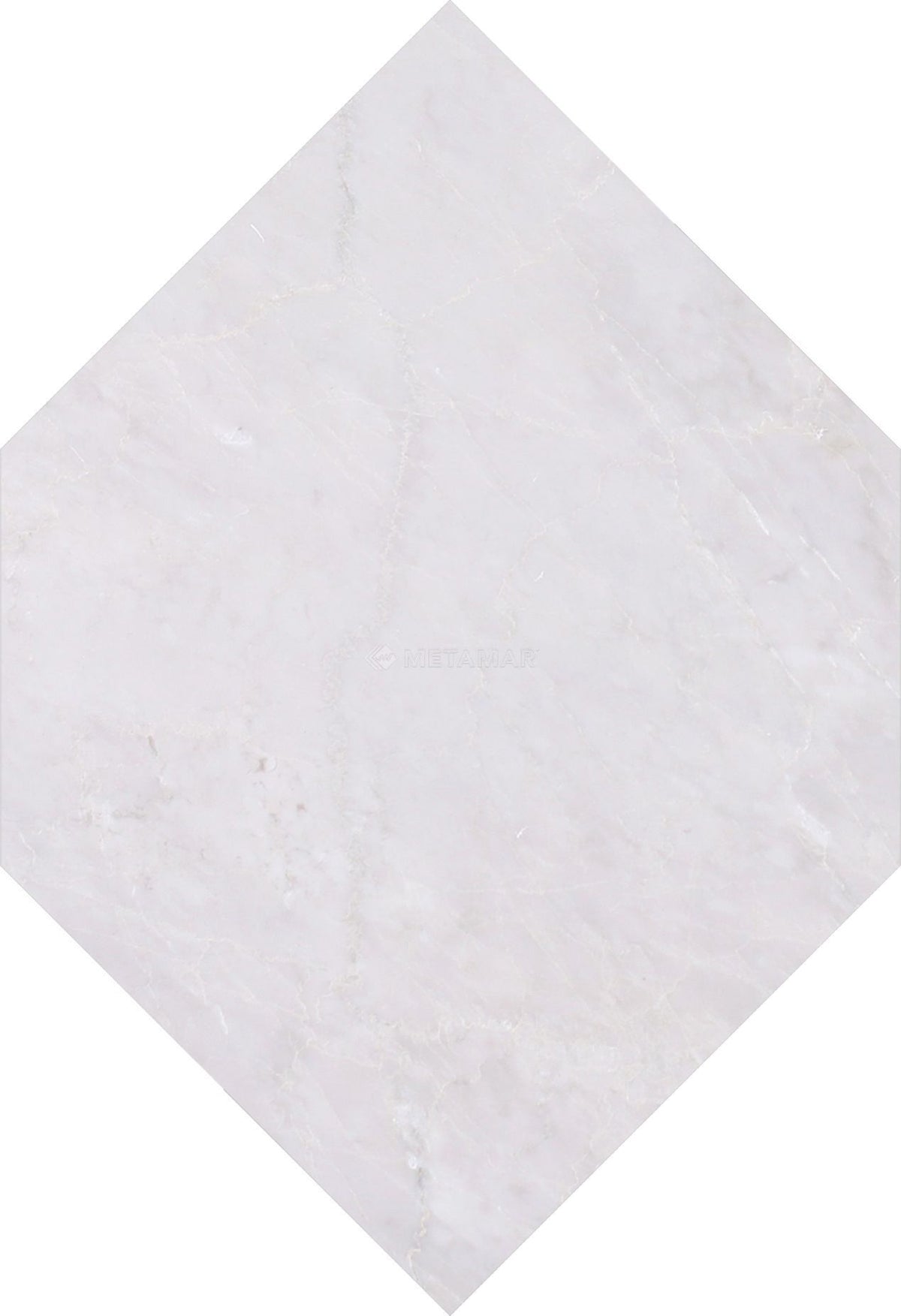 Ice Grey Convex Hexagon Tile