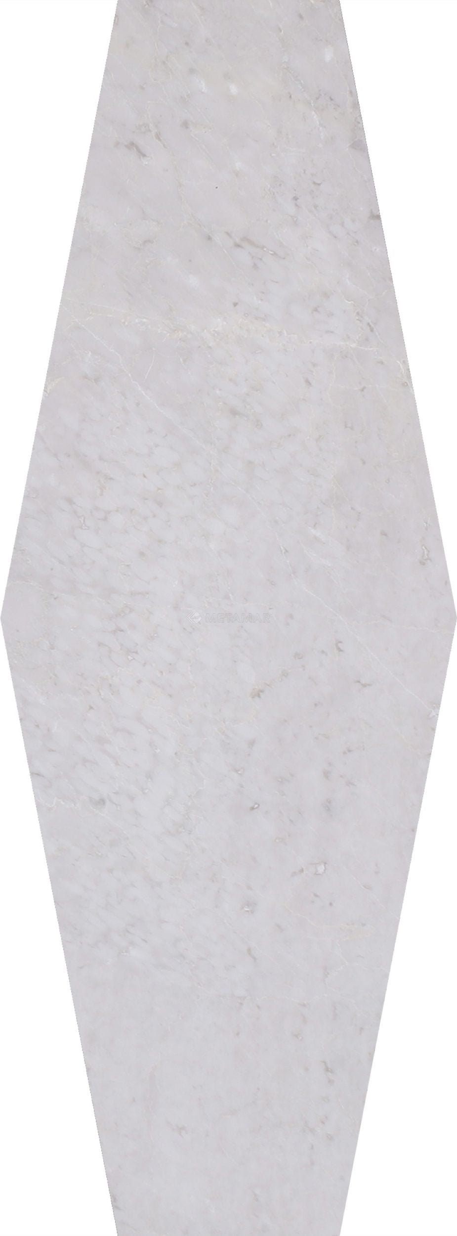 Ice Grey Elongated Hexagon Tile