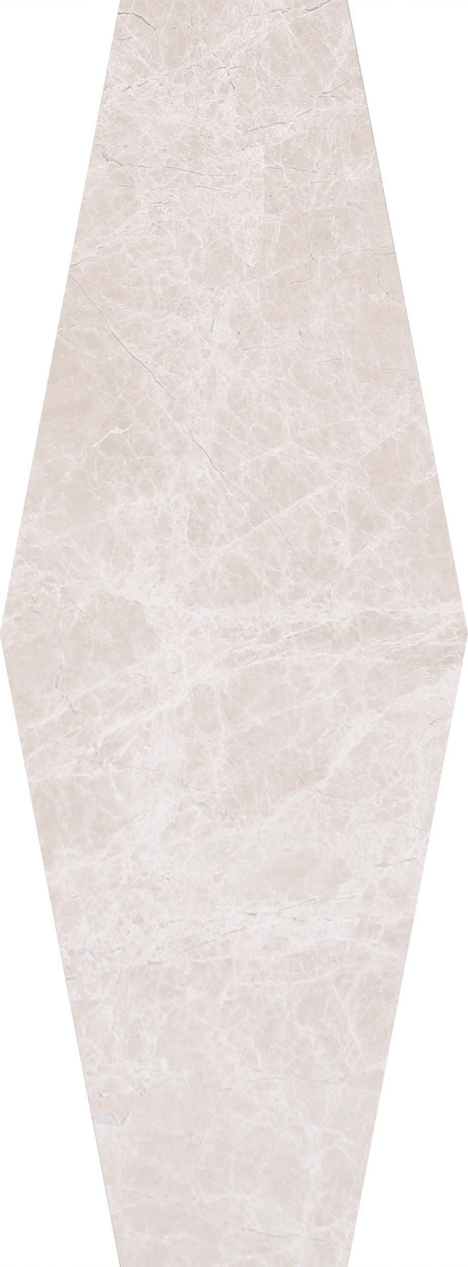 Bianco Crema Elongated Hexagon Tile