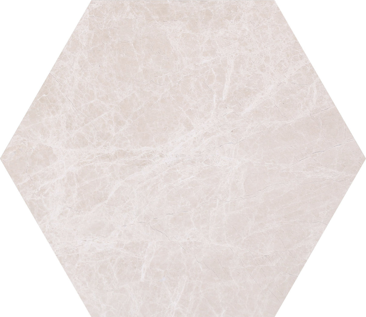 Bianco Crema Hexagon 10&#39;&#39; Tile