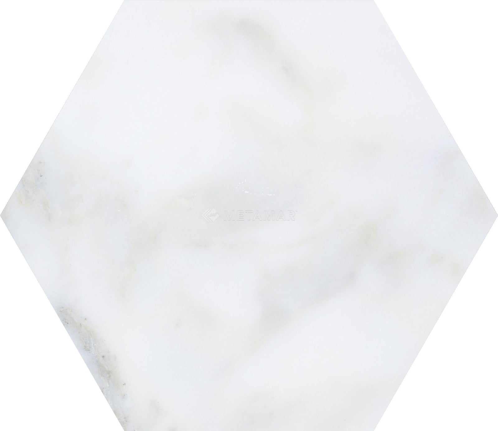 Calacatta Vida Hexagon 10'' Tile