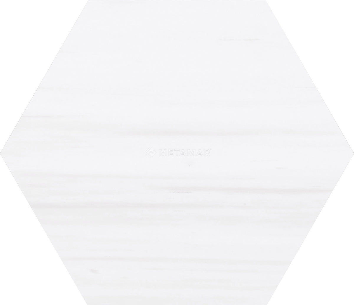 Bianco Dolomiti AL Hexagon 10&#39;&#39; Tile