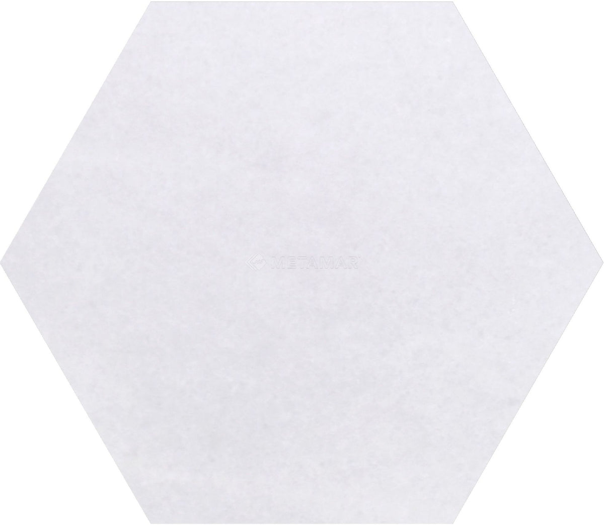 Bianco Neve Hexagon 8&#39;&#39; Tile