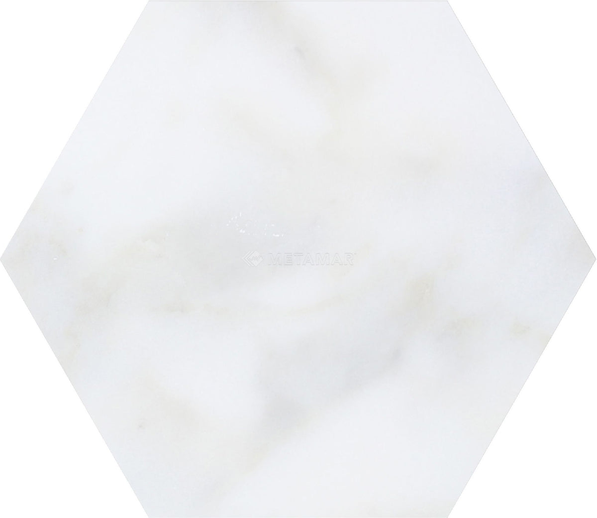 Calacatta Vida Hexagon 8&#39;&#39; Tile