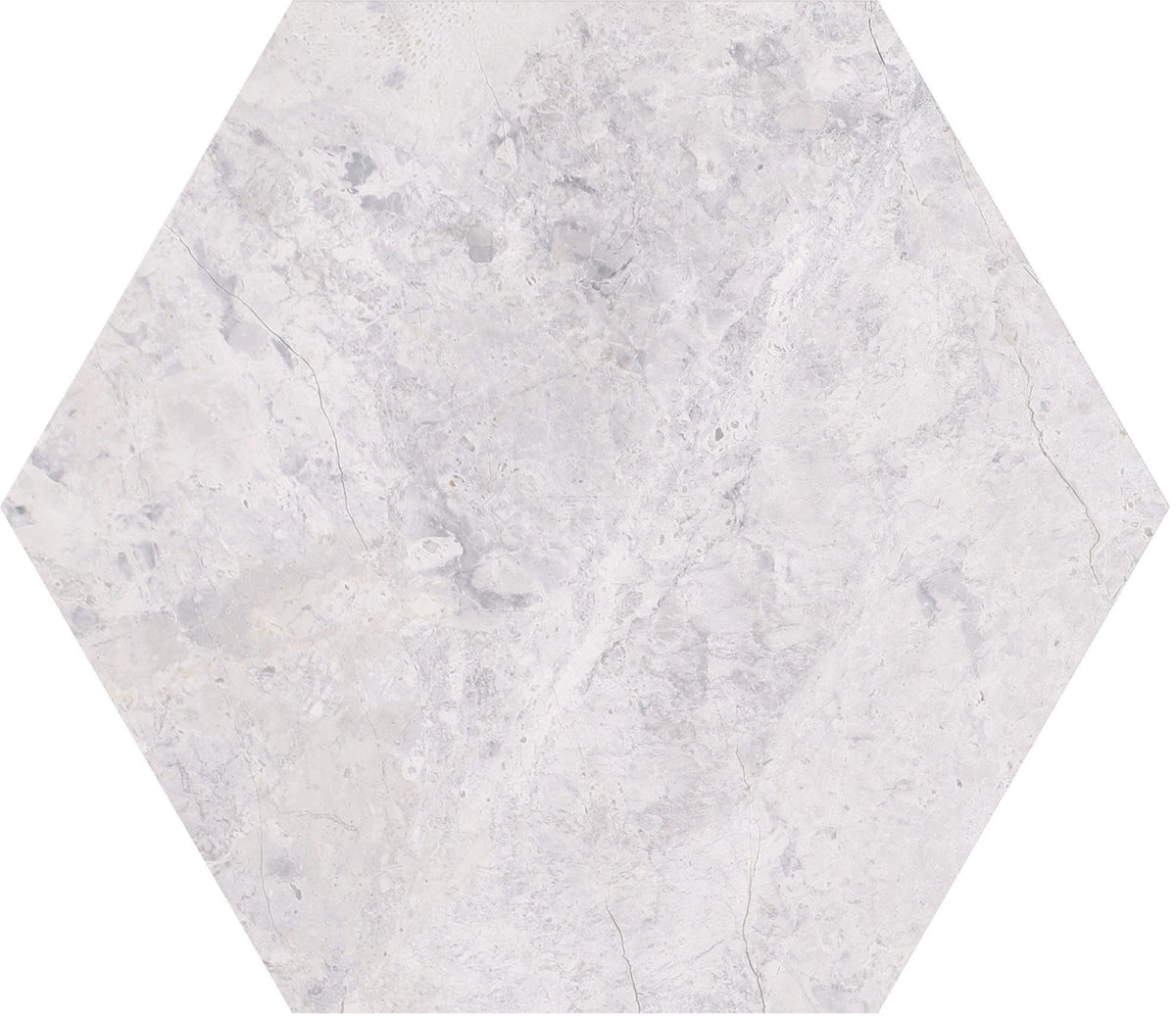 Tundra Grey Hexagon 8'' Tile