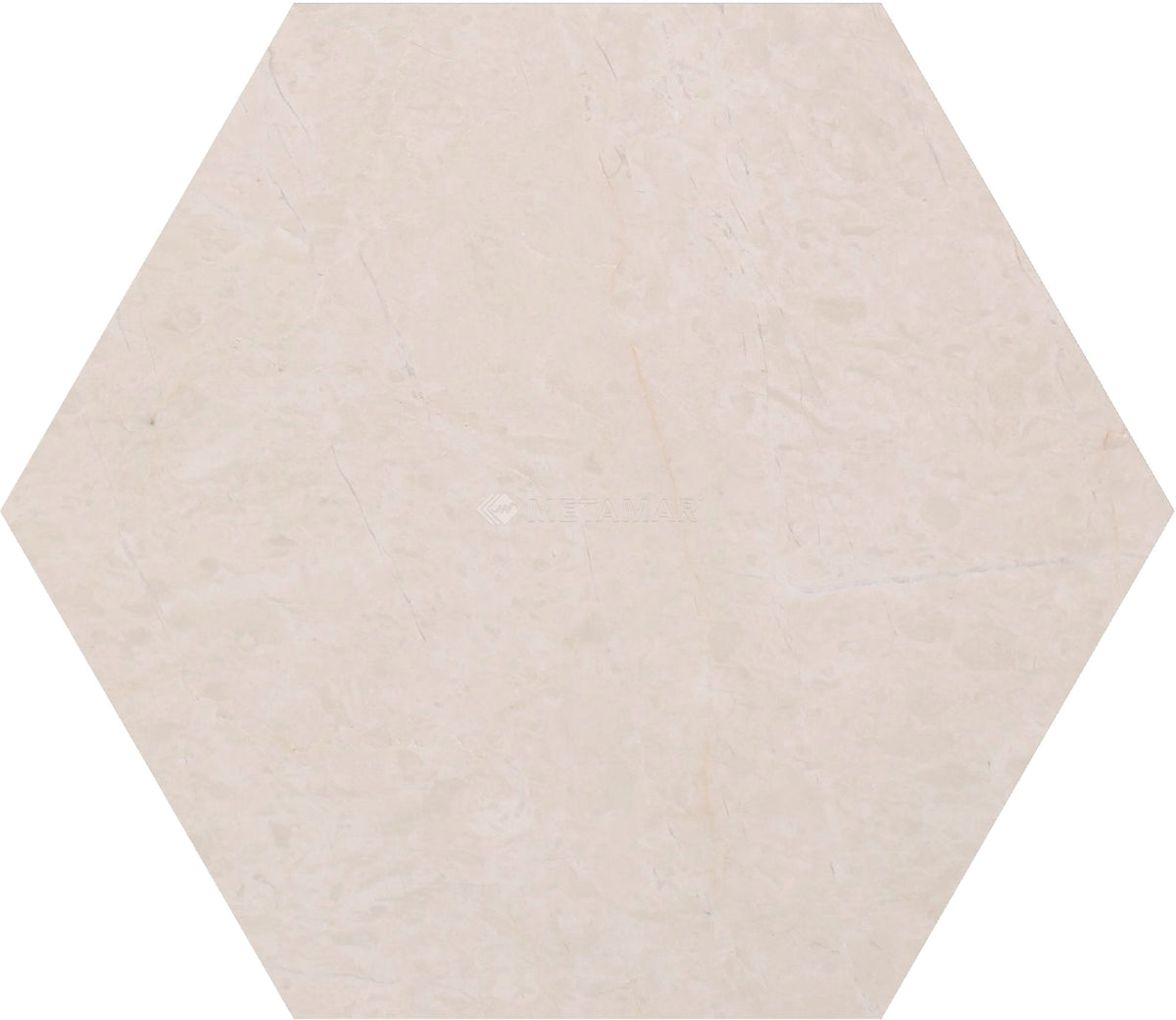 Crema Ella Hexagon 10&#39;&#39; Tile