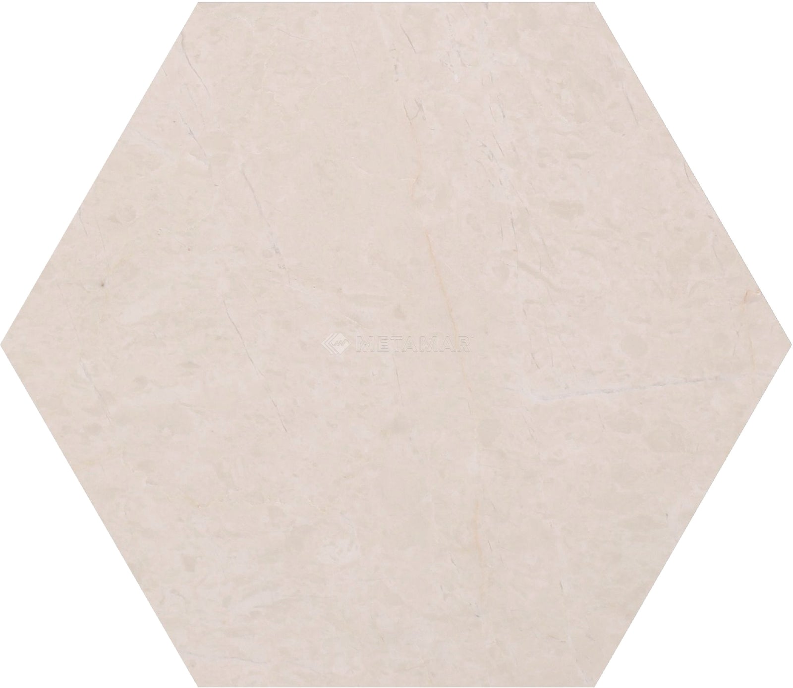 Crema Ella Hexagon 10'' Tile