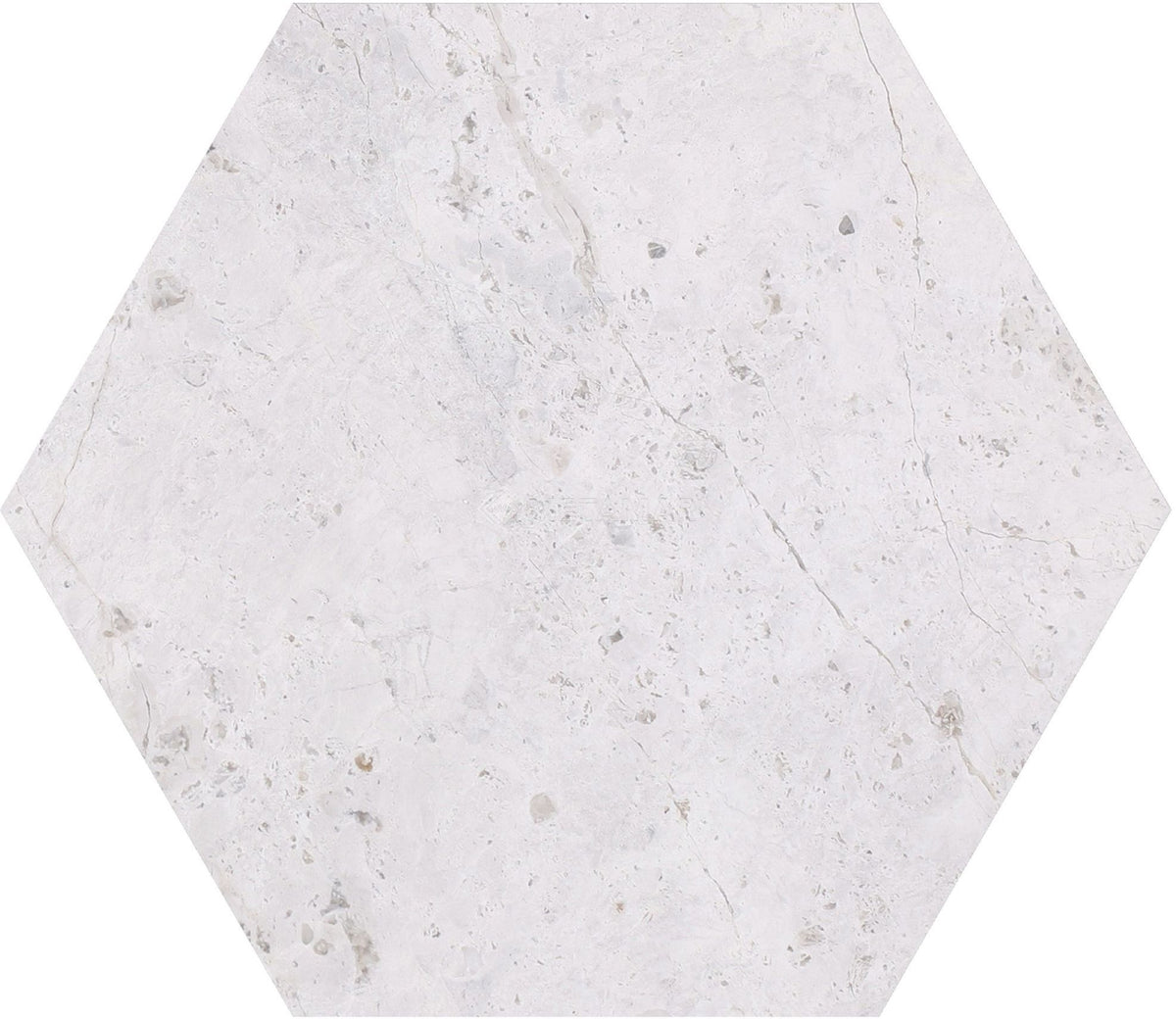 Tundra Grey Hexagon 8'' Tile