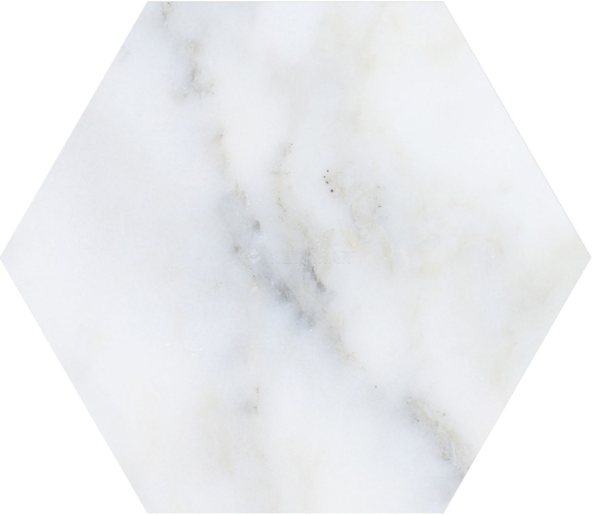 Calacatta Vida Hexagon 8&#39;&#39; Tile