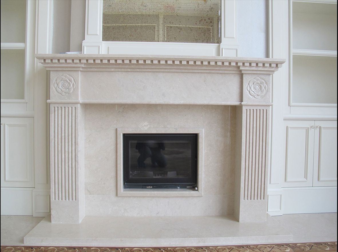 Natural Stone Fireplace