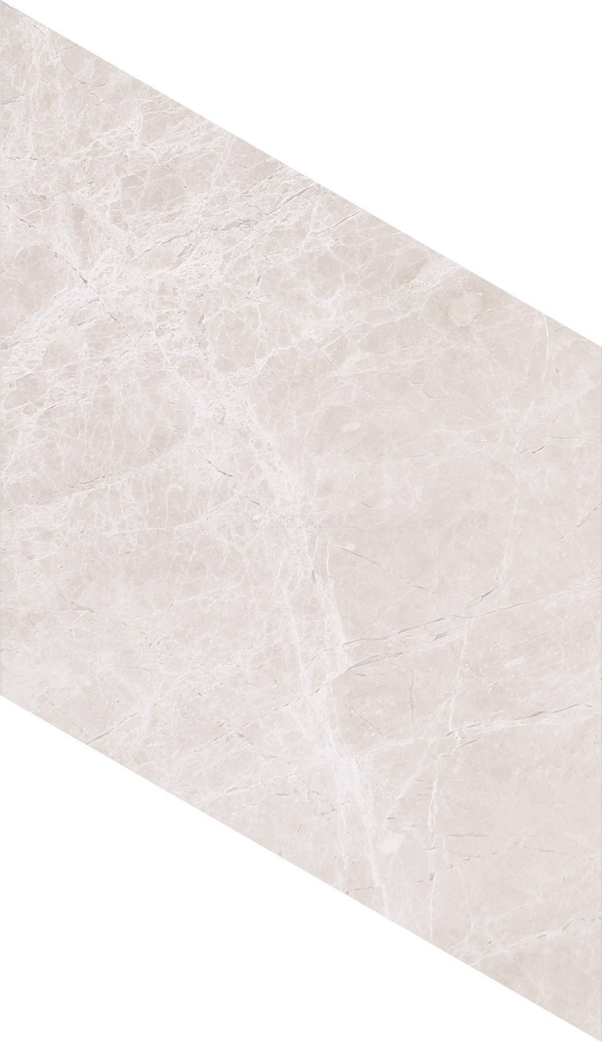 Bianco Crema Rhombus Tile