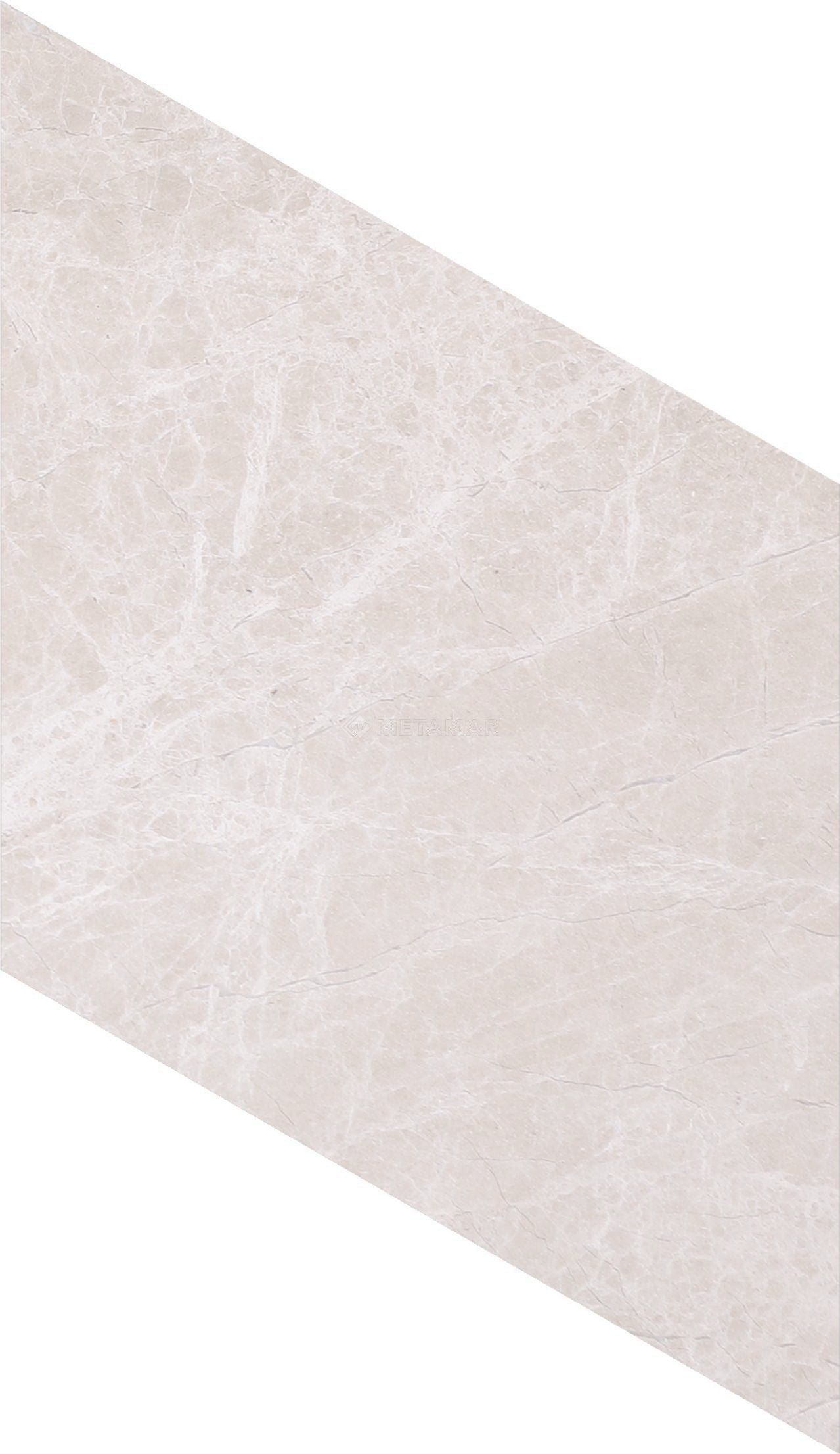 Bianco Crema Rhombus Tile