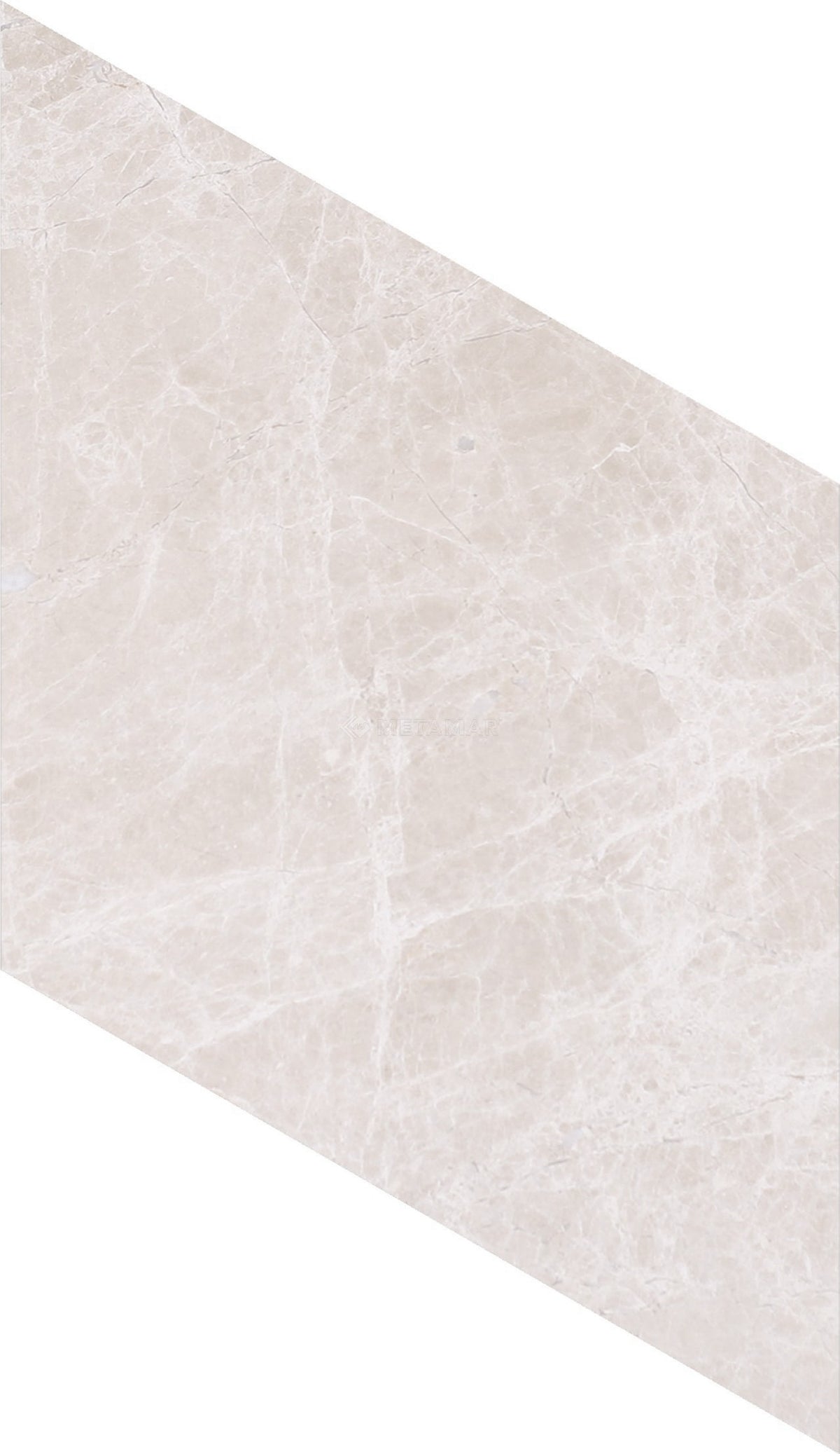 Bianco Crema Rhombus Tile