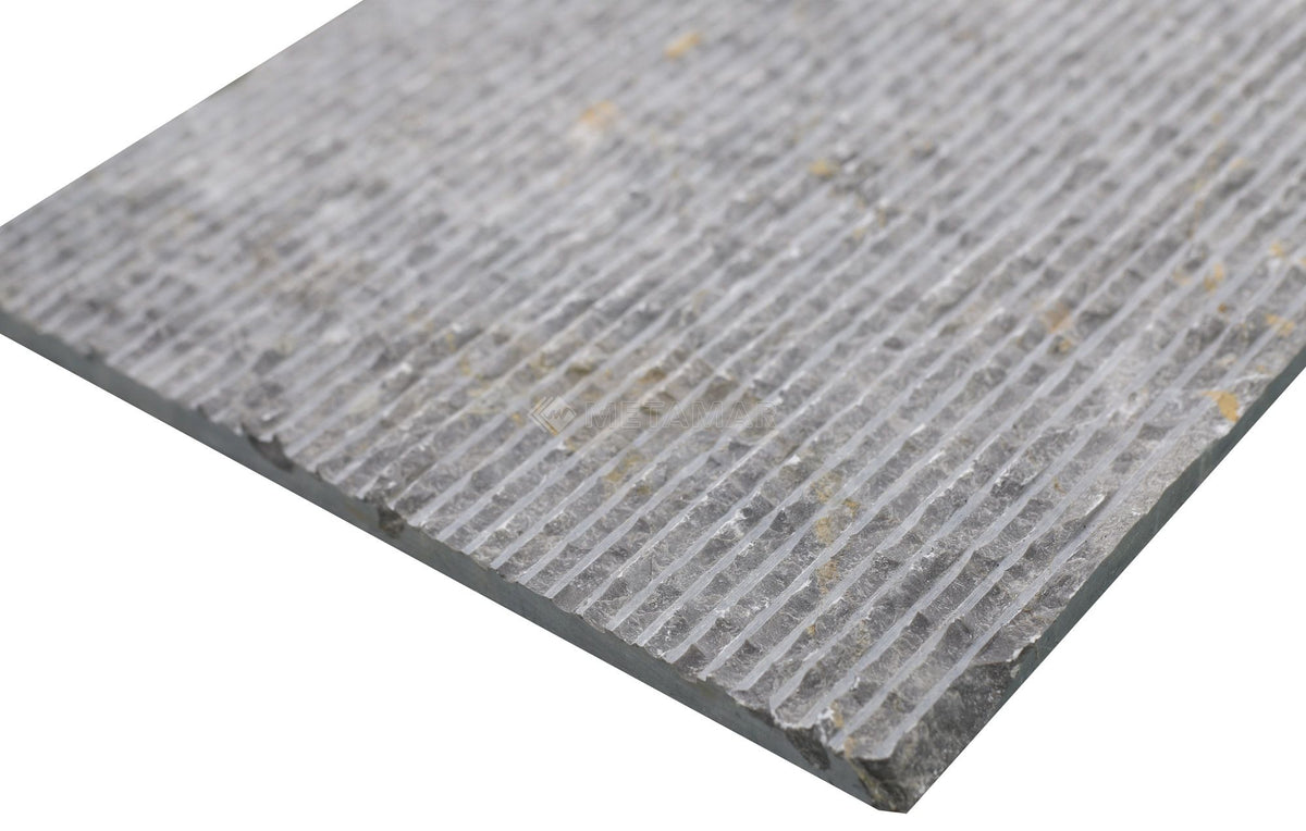 Antracithe Gold Lino Chiseled Tile