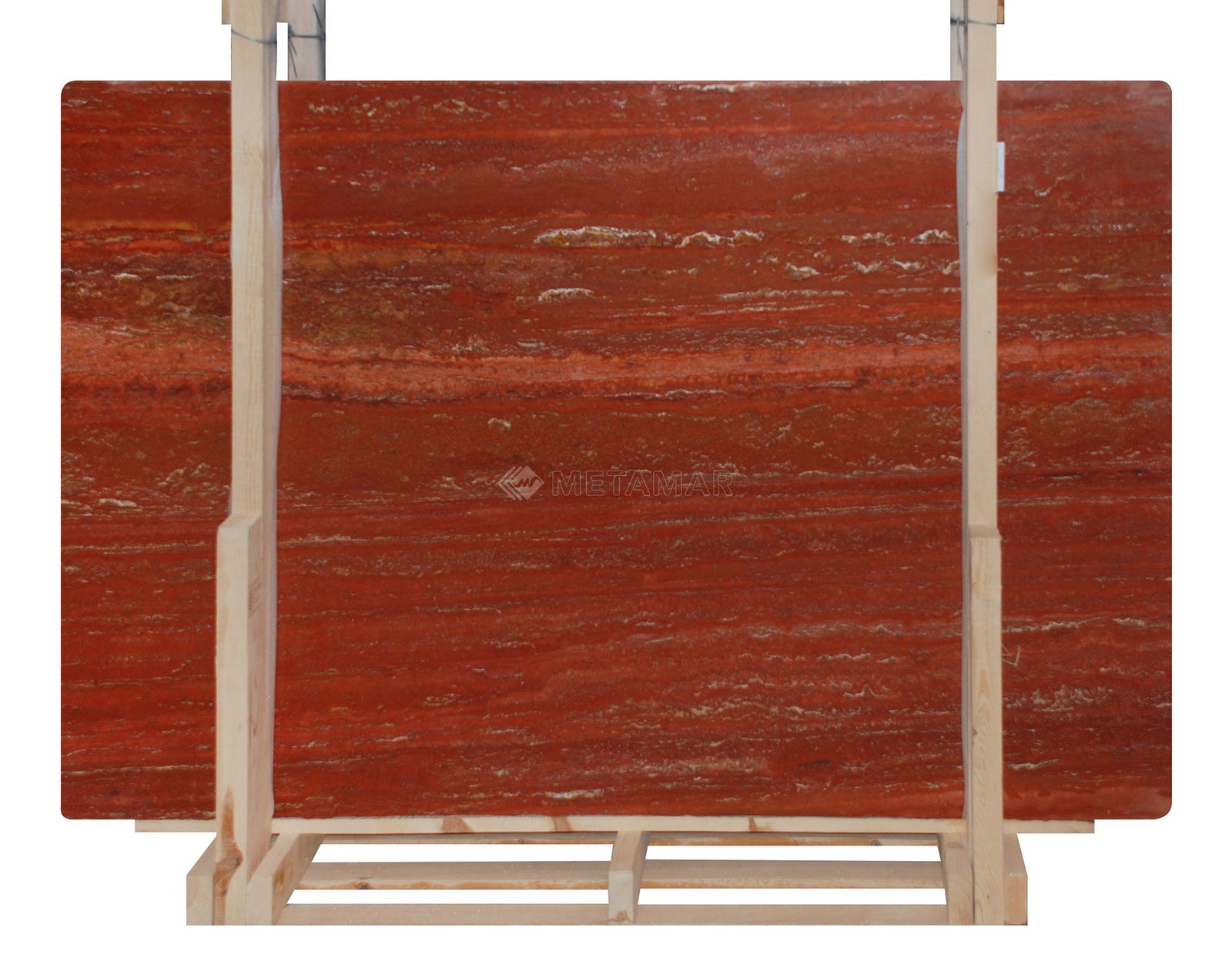 Bordeaux Travertine VC Slab