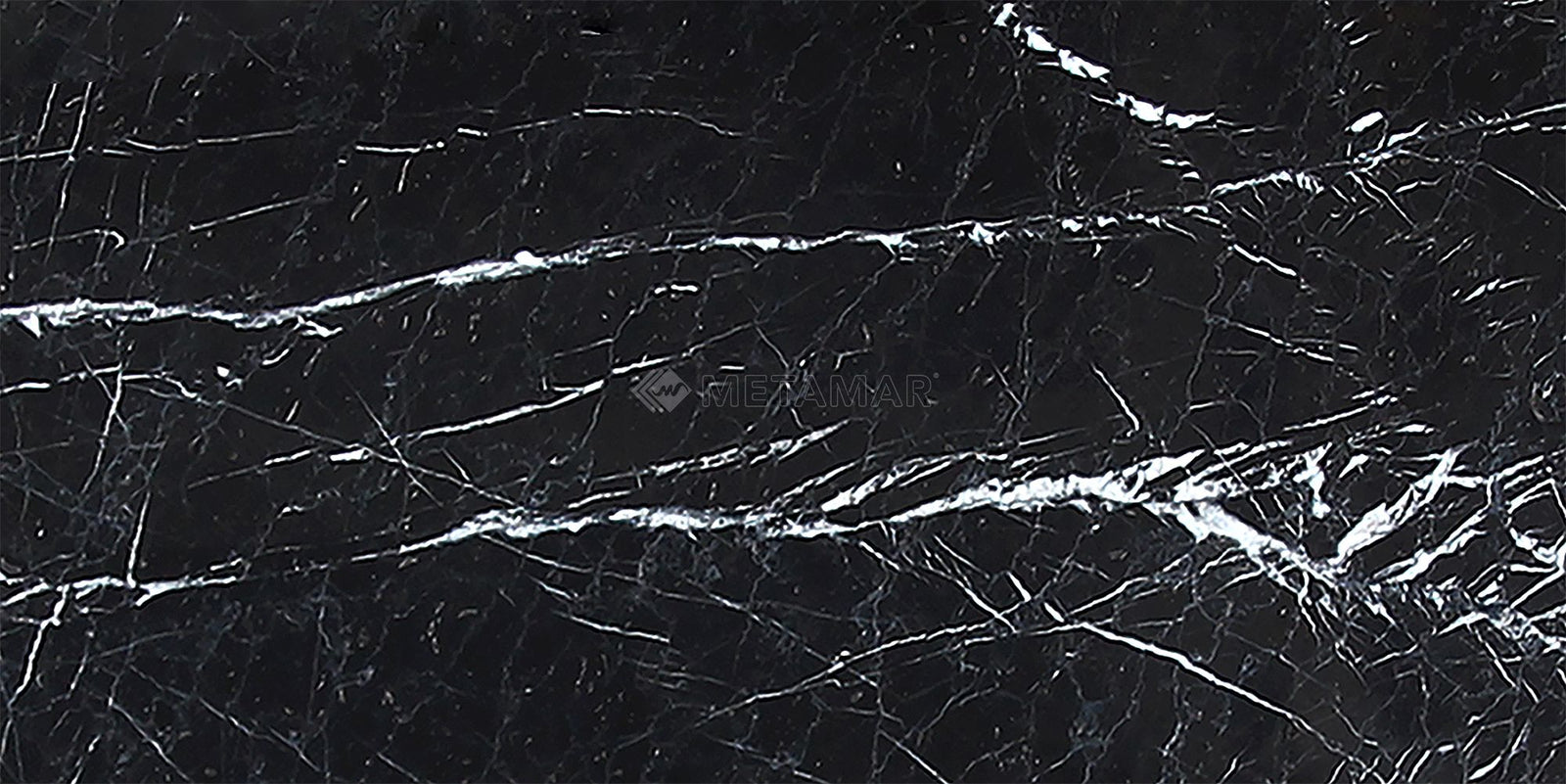 Caspian Black Tile Tile Metamar Marble