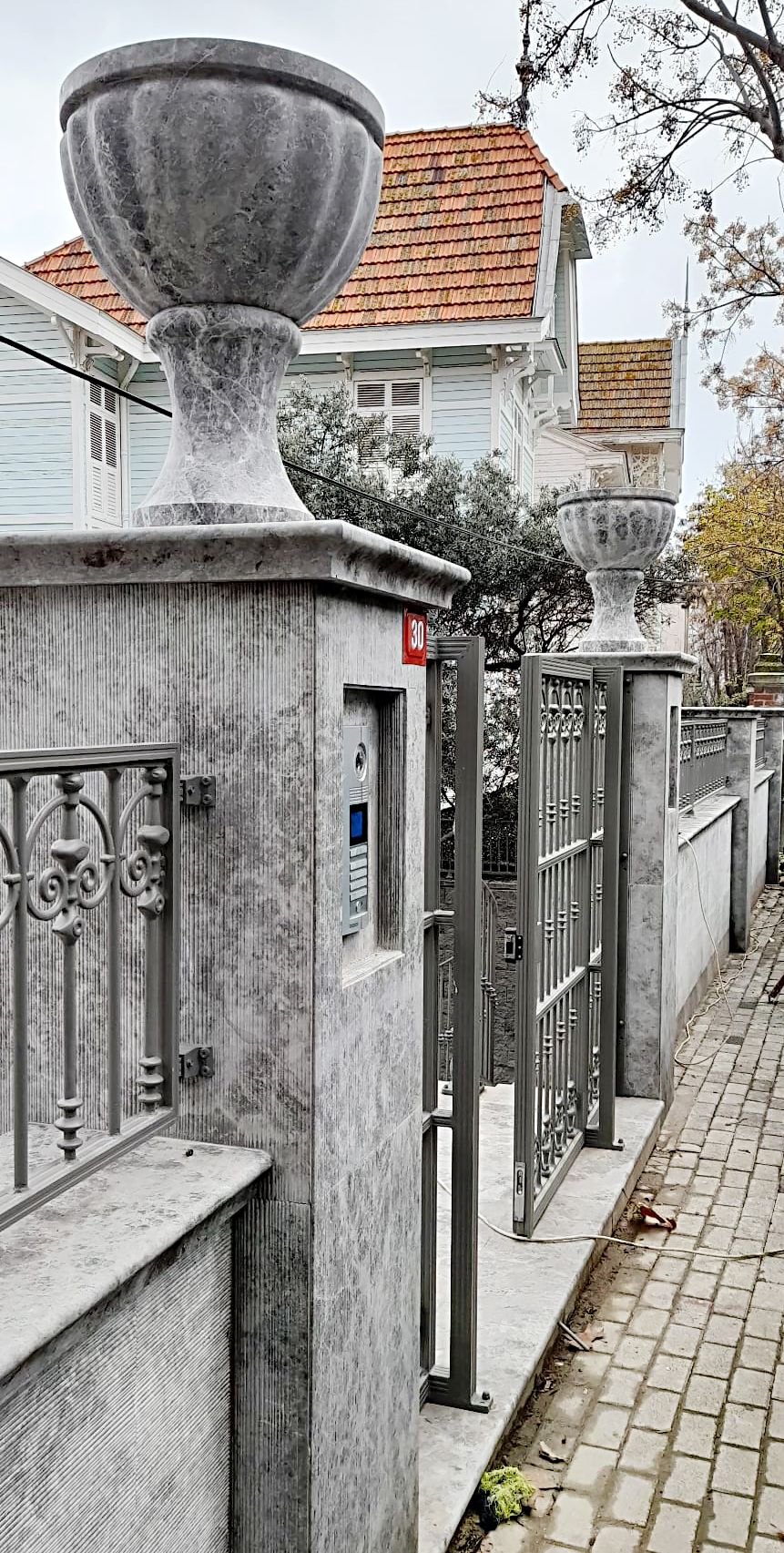 Tundra Blue Bamboo Tile