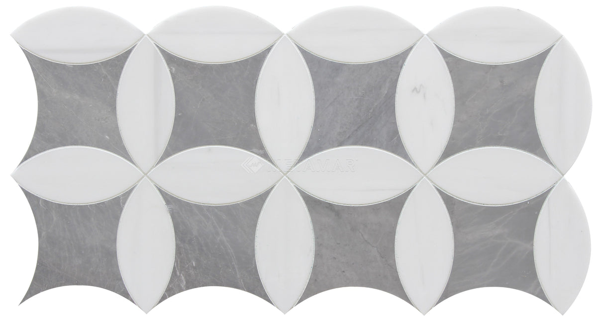 Bianco Dolomiti &amp; Earth Grey Diadora Mosaic