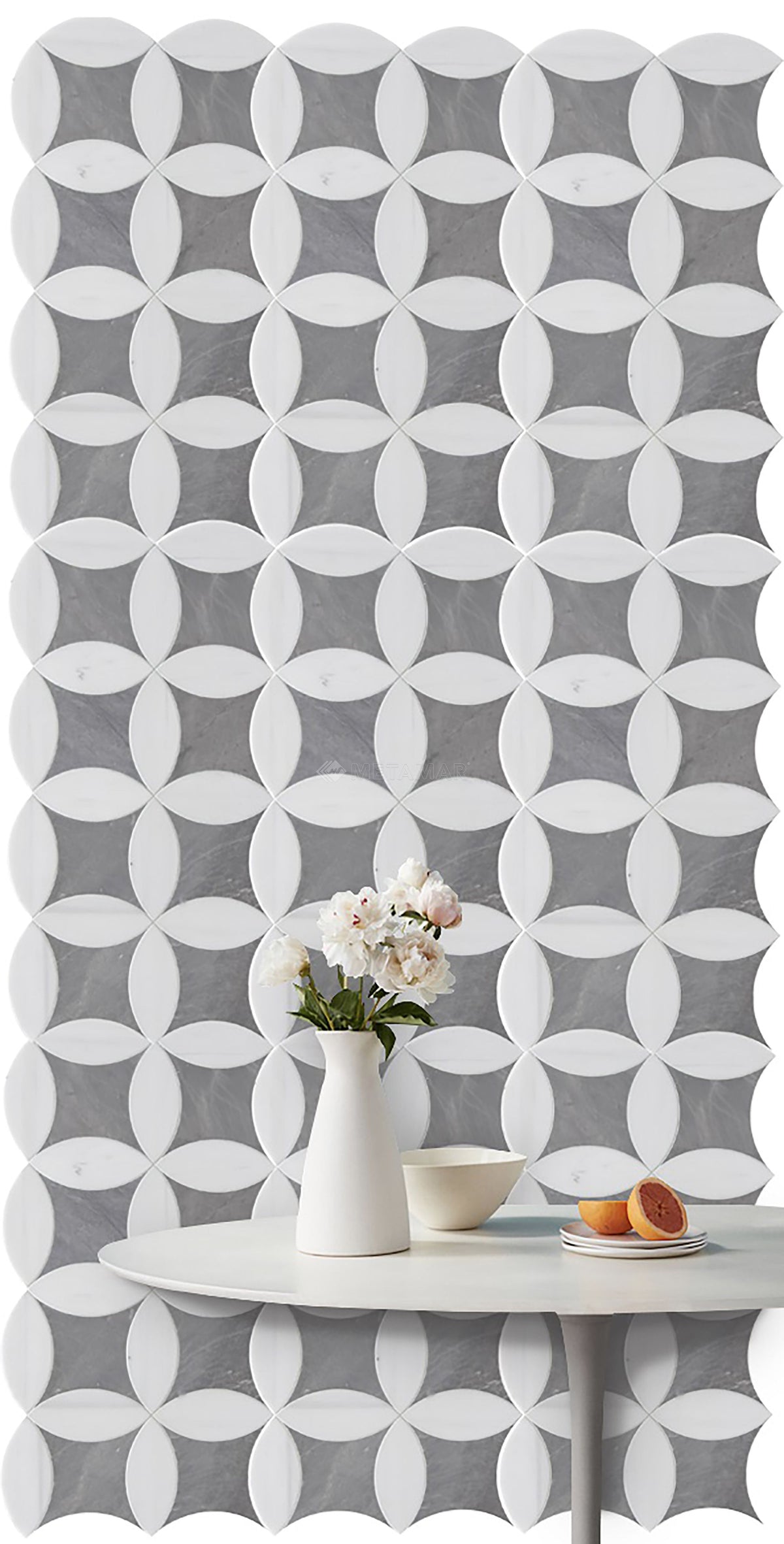 Bianco Dolomiti &amp; Earth Grey Diadora Mosaic