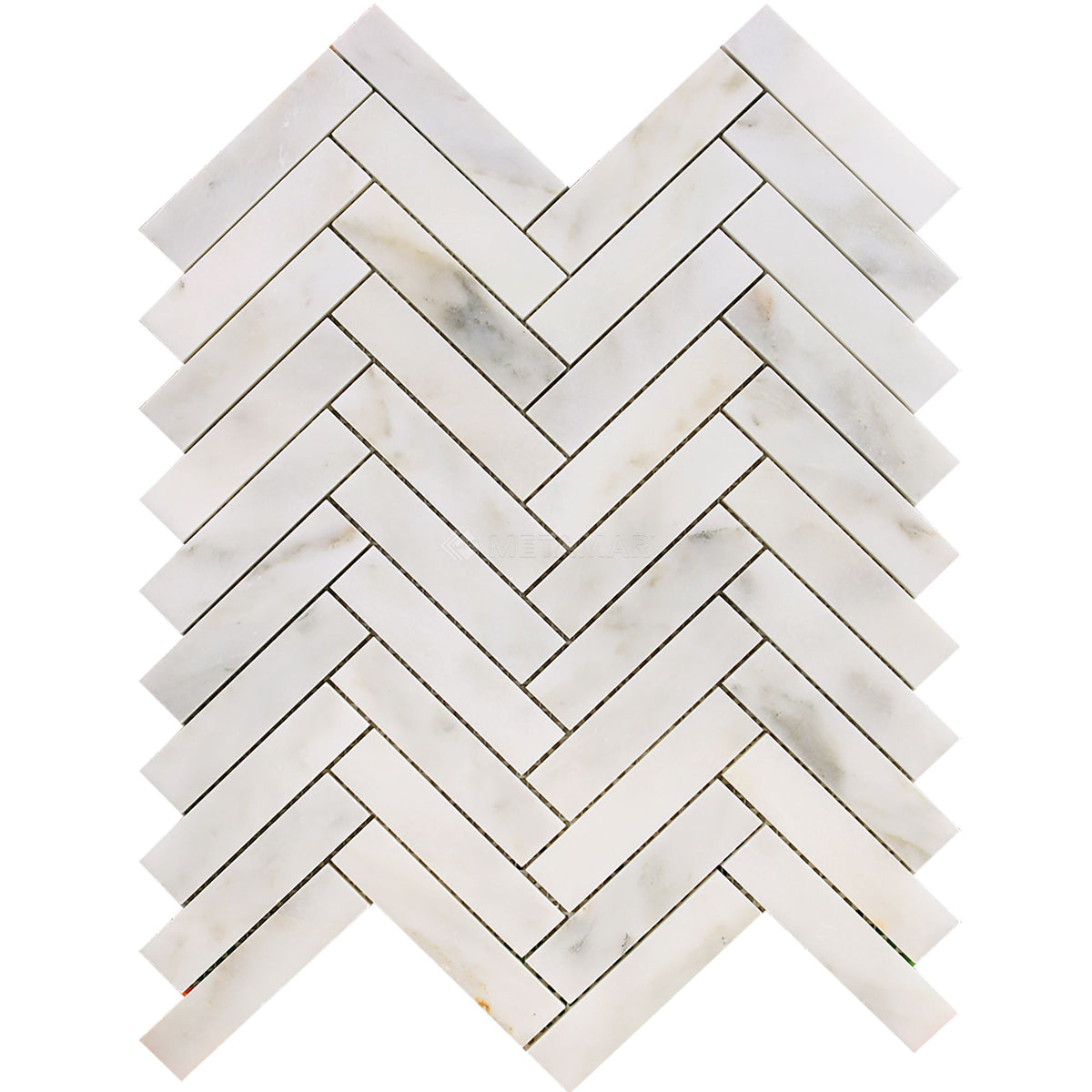 Calacatta Vida Herringbone 1&#39;&#39;x4&#39;&#39; Mosaic
