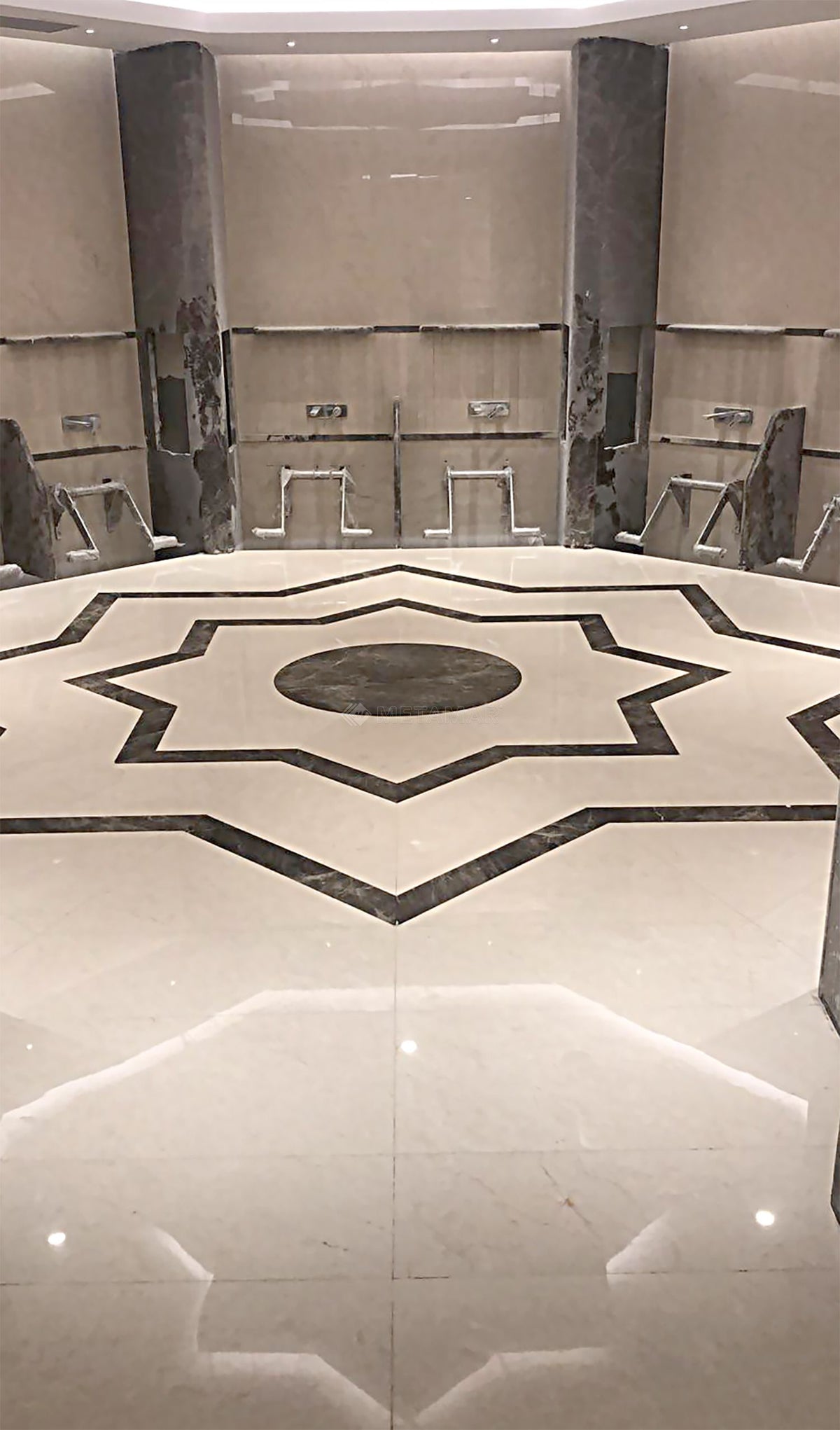 Natural Stone Waterjet Flooring