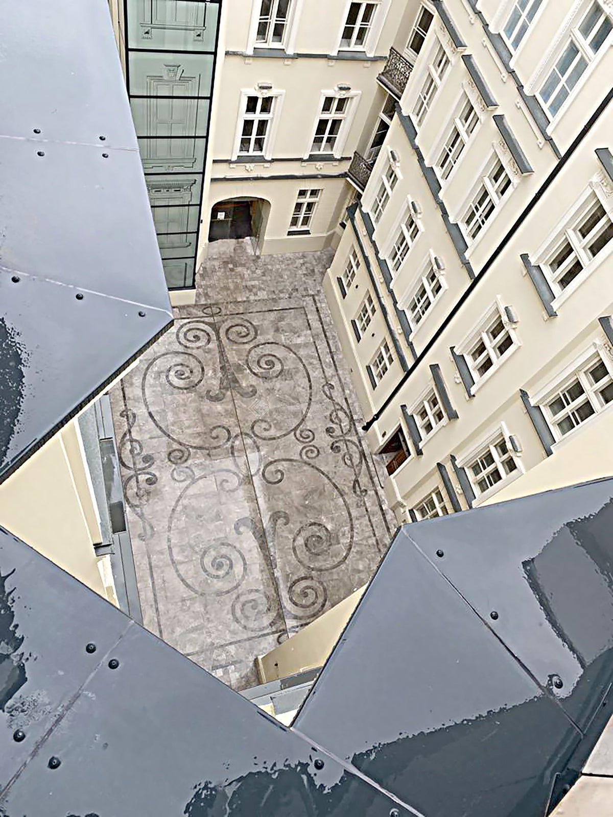 Natural Stone Waterjet Flooring