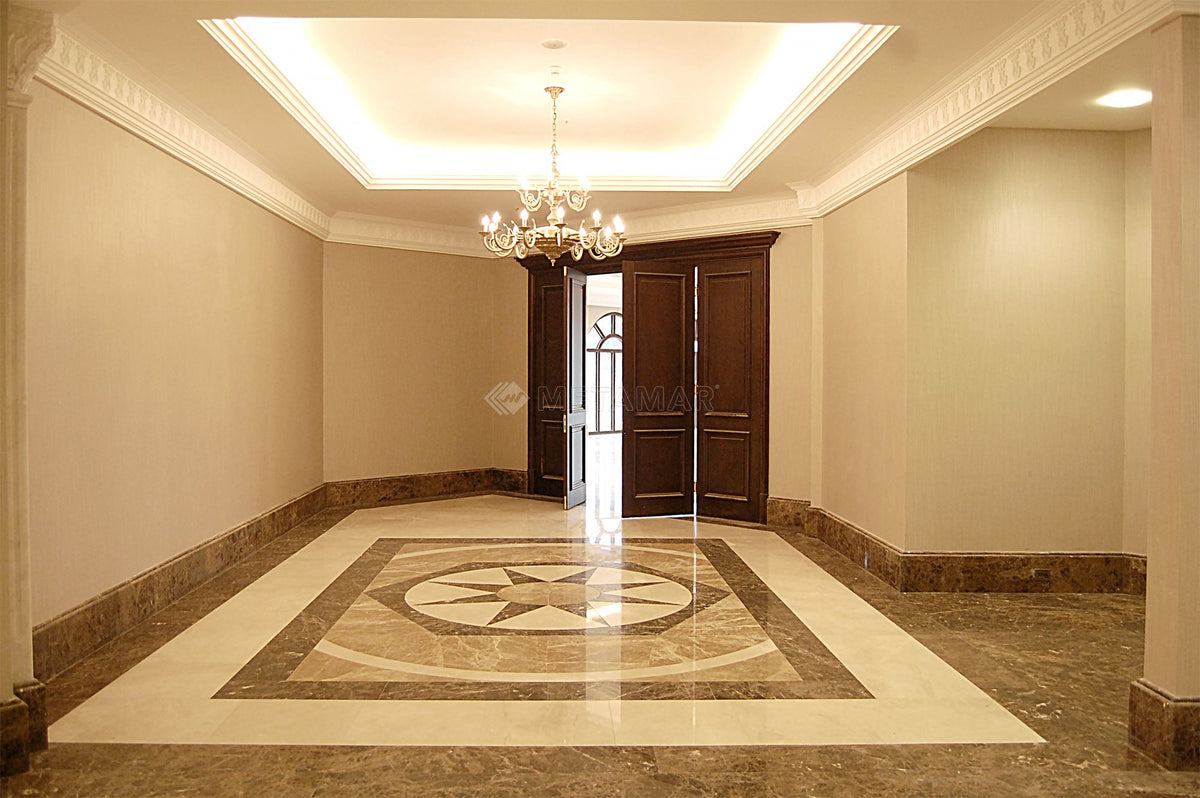 Natural Stone Waterjet Flooring